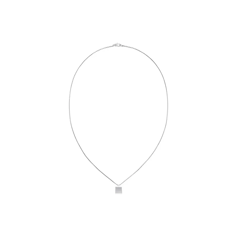CALVIN KLEIN Stainless Steel Necklaces Men's Silver-1