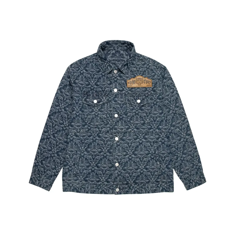 ED HARDY X Jackets Coats Unisex Dark Denim Blue Color-0