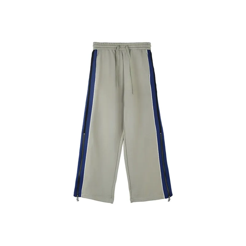 CANOTWAIT_ Knitted Sports Pants Unisex-0