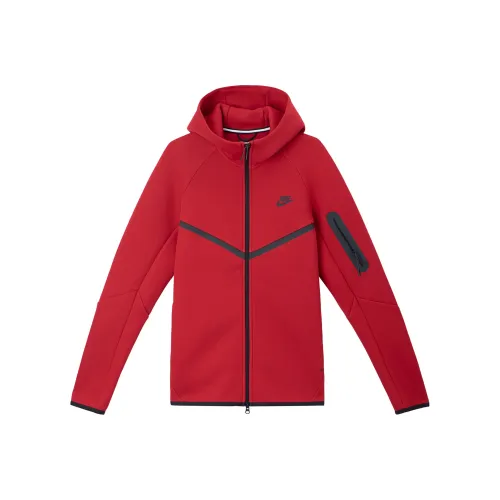 Nike WINDRUNNER Sweatshirt Men's Red Black