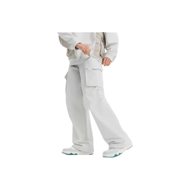 DECATHLON Cargo Pants Unisex Pearl Ecru-0