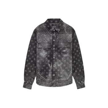 AMIRI FW24 Jackets Coats Men's Dark Gray