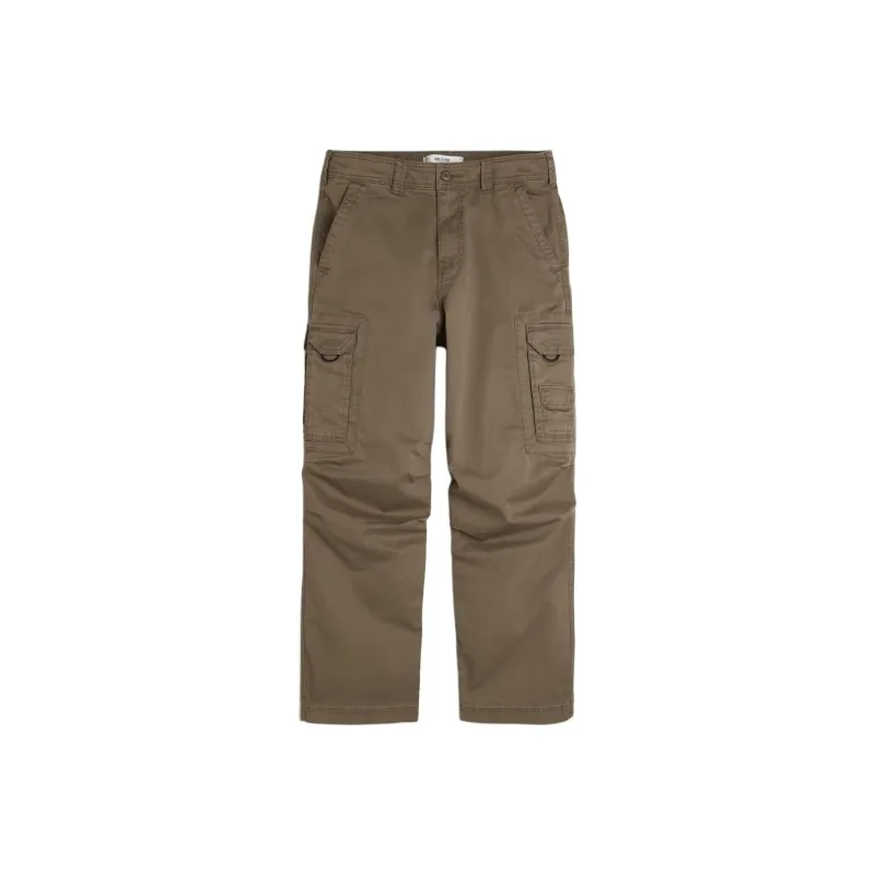 Hollister Cargo Pants Men's Dark Brown-0