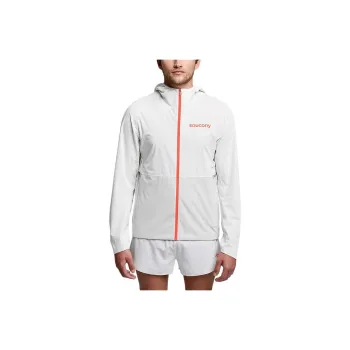 Saucony Hurricane Waterproof Jackets Coats Men's Cloud White