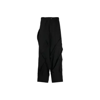 Yohji Yamamoto Pleated Drop-crotch Trousers