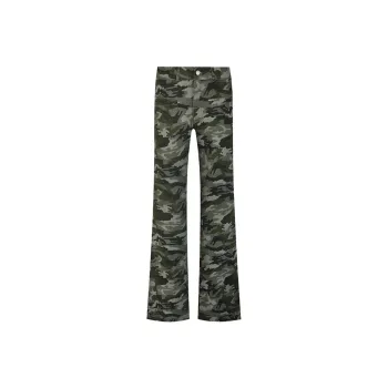COOLALPACA Loose Fit Bootcut Casual Pants Unisex