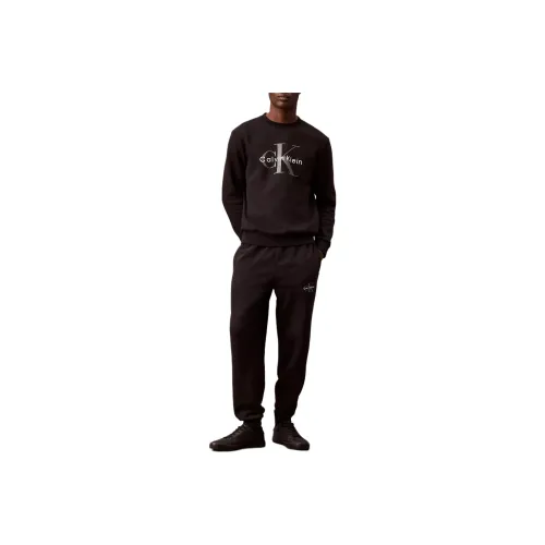 CALVIN KLEIN Knitted Sweatpants Men's Black