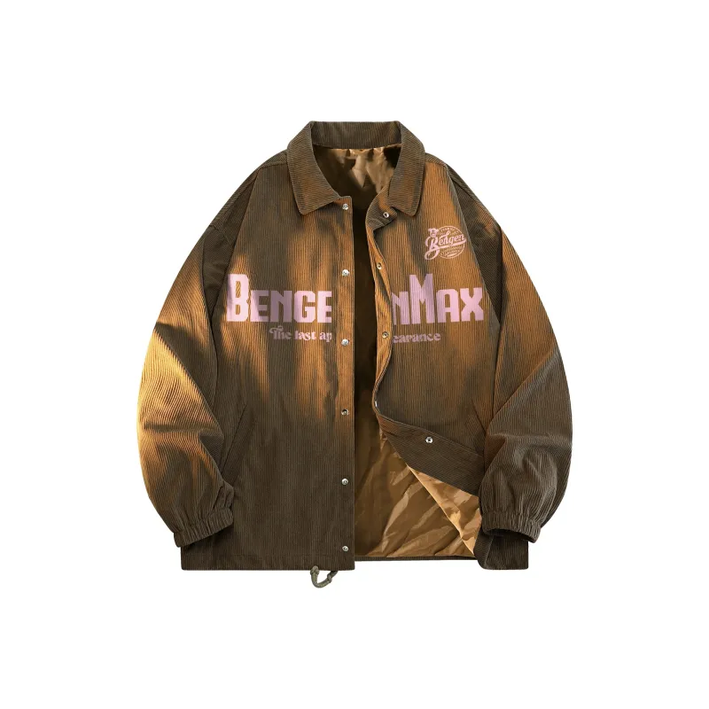 BENGEN Jackets Coats Unisex Coffee-0