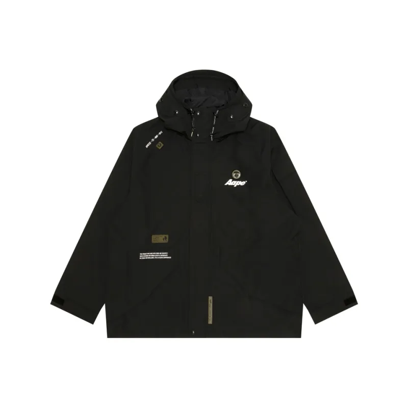 Aape Logo patch Windbreaker-0