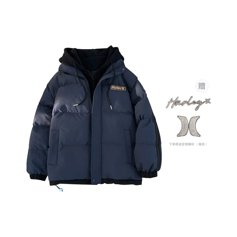 Hurley Puffer Jacket Unisex Moonlight Blue-24