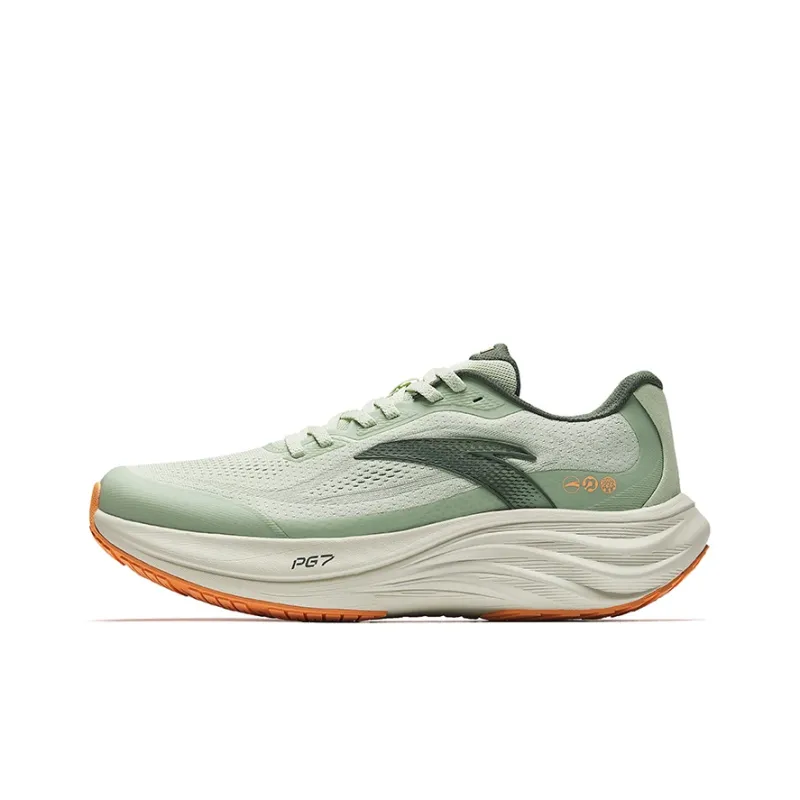 Anta Travel Step 1.5 Anti Slip Wear Resistant Low Top Running Shoes Men's Green-0