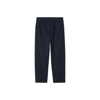 Carhartt WIP SS24 Calder Pant Poplin Casual Pants Men's Marine Blue