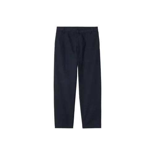Carhartt WIP SS24 Calder Pant Poplin Casual Pants Men's Marine Blue