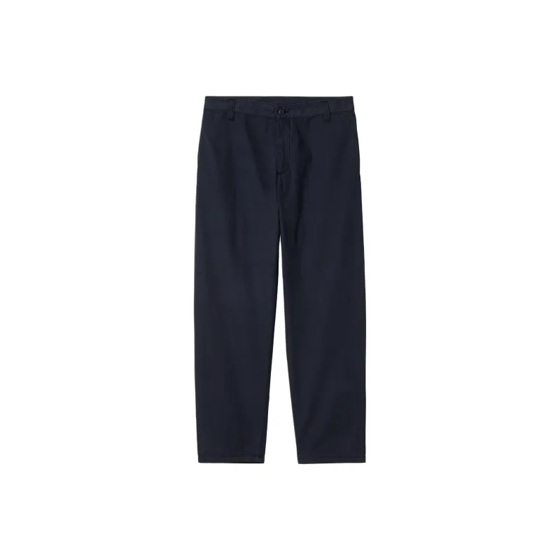 Carhartt WIP SS24 Calder Pant Poplin Casual Pants Men's Marine Blue-0
