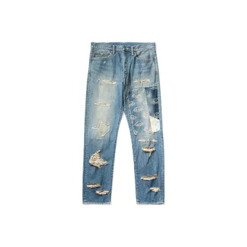 Kapital Eye-motif Jeans