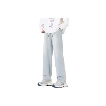 SESAME STREET Jeans Unisex Light Blue Denim