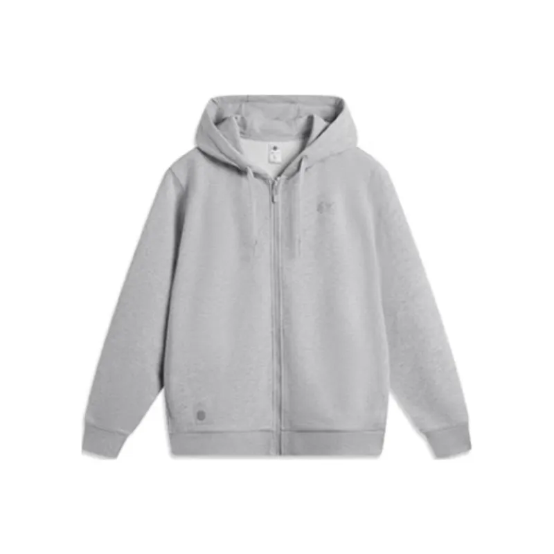 LiNing Sports Trend Series Jackets Coats Unisex Heather Gray-0