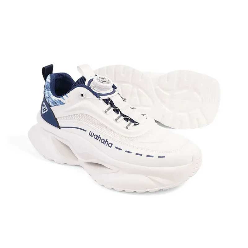 Wahaha Cushioning Abrasion Resistant Breathable Coverage Low Top Casual Shoes Men's-3