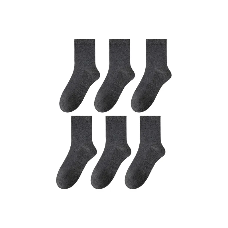 Urban Beauty Mid Calf Socks Men's 6 Pack-10