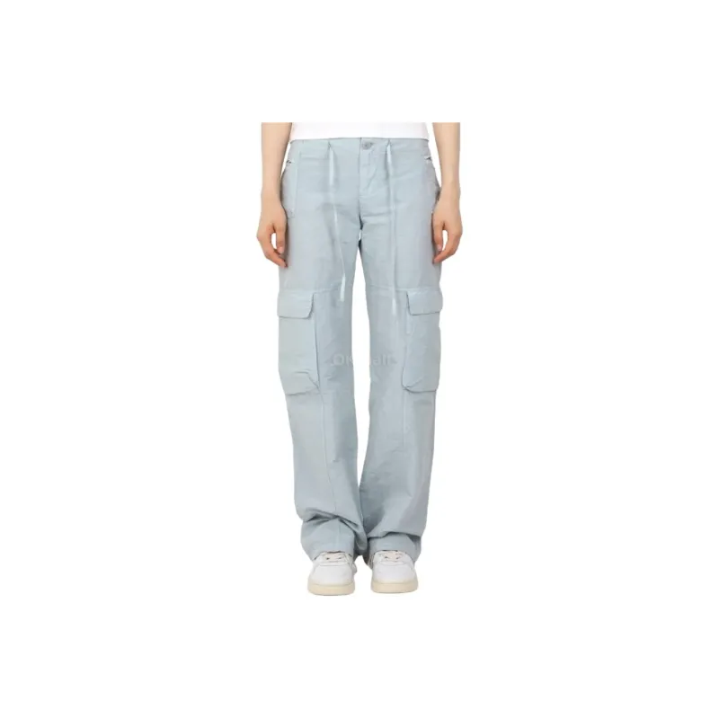 Paloma-wool Cargo Pants Men's Blue-0