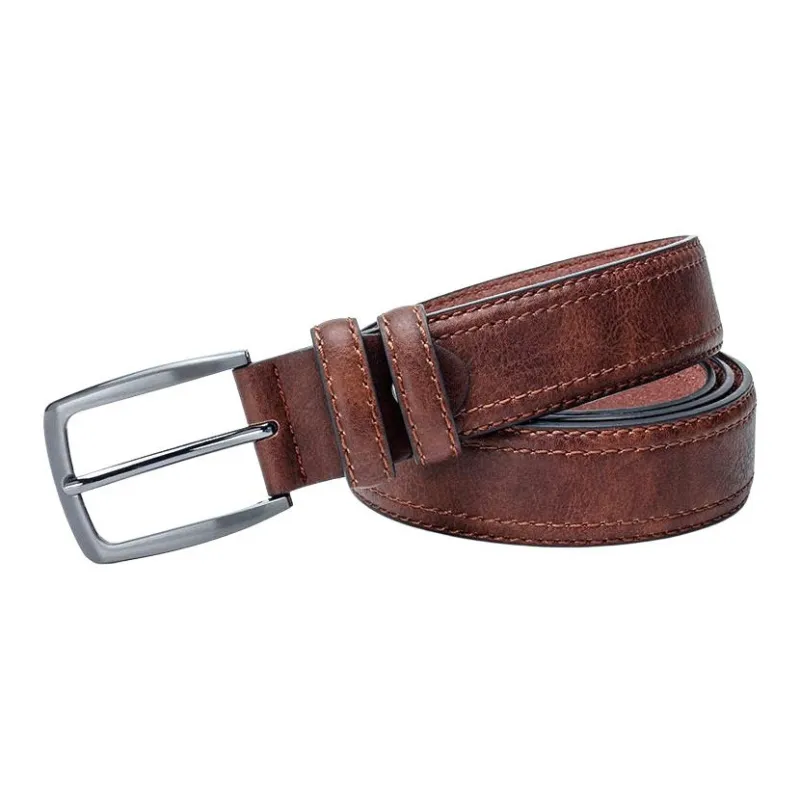 JEANSWEST PU Leather Belts Men's 3.4CM-7