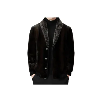 Devanro Furs Men Black
