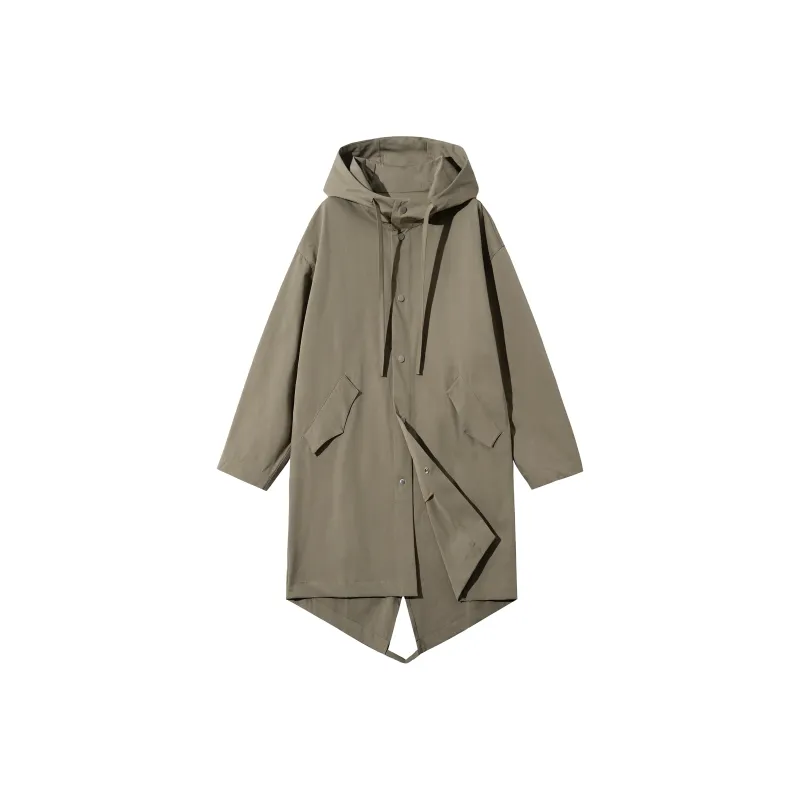 JUNGLE PANDA Trench Coat Unisex-0