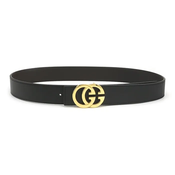 Yalu Preferred Cow Split Leather Belts Unisex Width 3.8CM-4