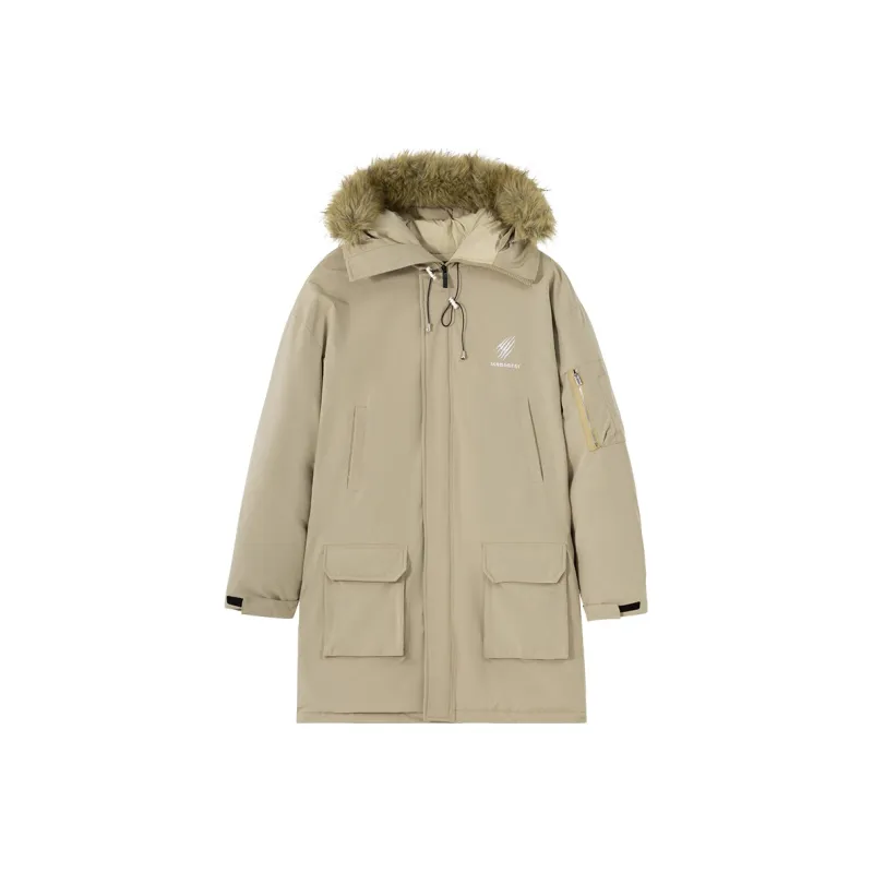 Suamoment Winter American Vintage Casual Coat Top Unisex-4