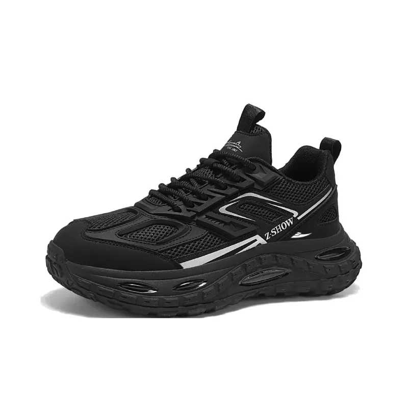Kuding Cushioning, Slip Resistant, Abrasion Resistant, Height Increasing Chunky Sneakers Unisex-1