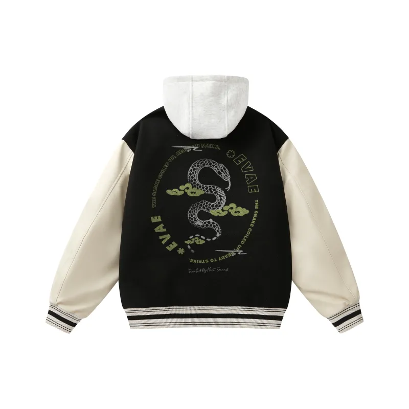 *EVAE+MOB Baseball Jacket Unisex-3