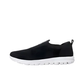 Erke Wear resistant And Lightweight Low Top Training Shoes Men's Black White