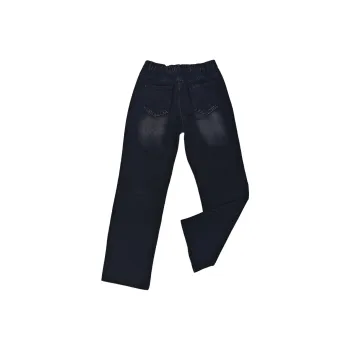 Michael Rock Jeans Unisex Black Gray Color