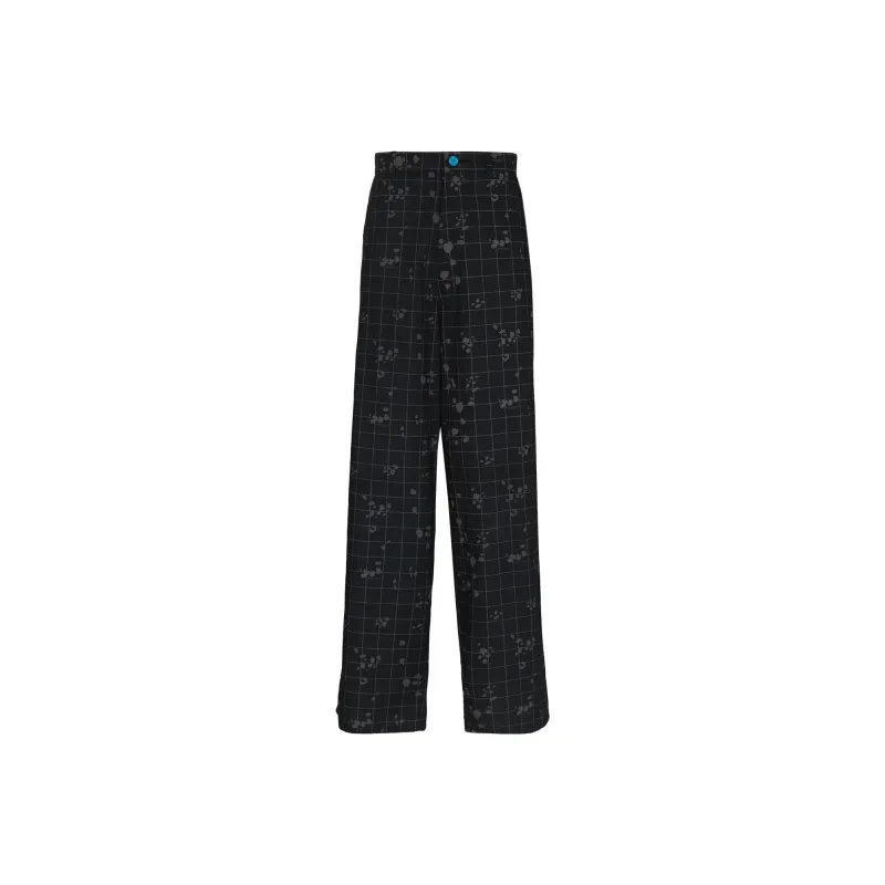 UNDERCOVER Check pattern Loose fit Trousers-0