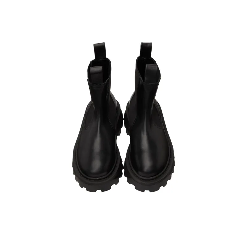 SIMON MILLER Goring Scrambler Short Chelsea Boots Women's Black-2