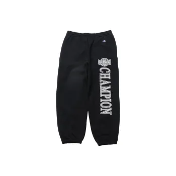 Champion FW24 Knitted Sweatpants Unisex Black