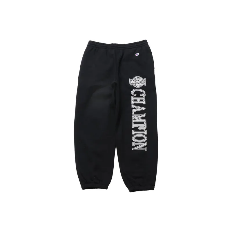 Champion FW24 Knitted Sweatpants Unisex Black-0