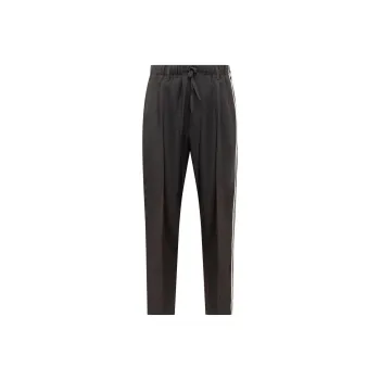 Y 3 Casual Pants Unisex Black