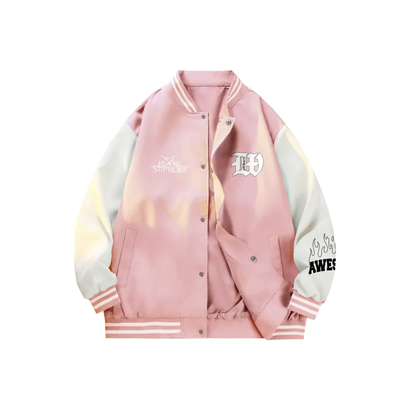Supremo Cat Baseball Jacket Unisex-4