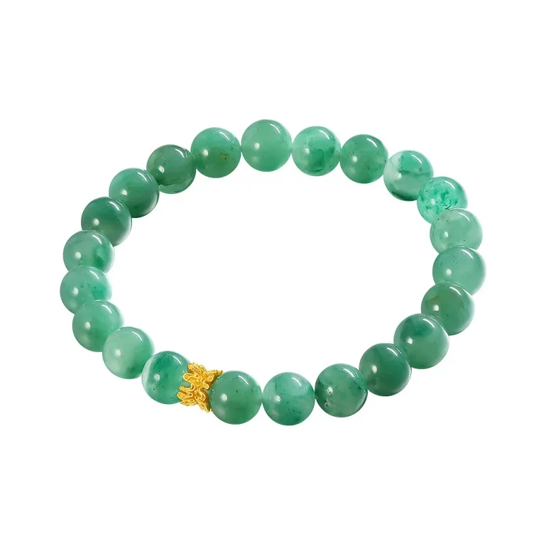 JINGUIFU Natural African Emerald Bracelets Women's-1