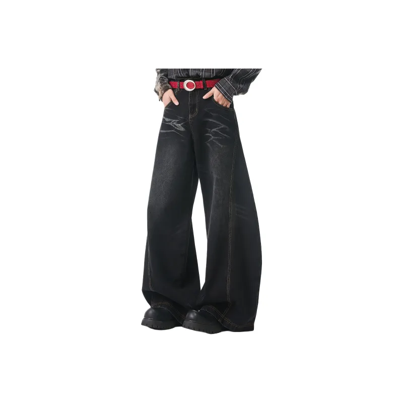 WELTER EXPERIMENT Jeans Unisex Black-6