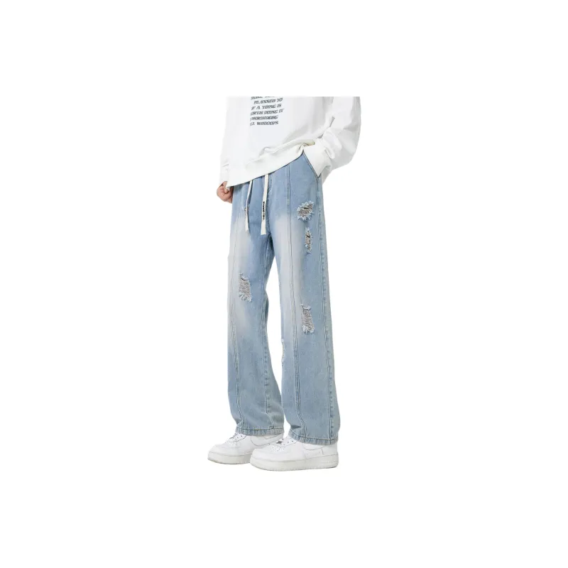 WARNING LIGHT Jeans Unisex-9
