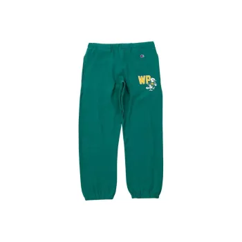 Champion SS24 Knitted Sports Pants Unisex Medium Green