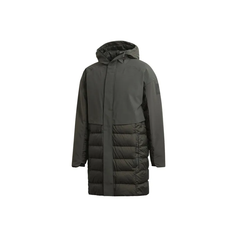Adidas MYSHELTERClimaheat Parka Coats Men's Green-0