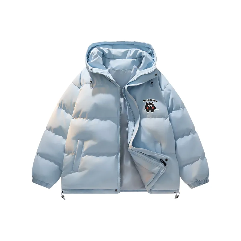 Supremo Cat Puffer Jacket Unisex-13