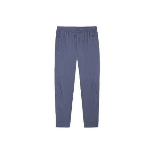 Anta Variety Training Collection Casual Pants Men's Navy Blue Gray