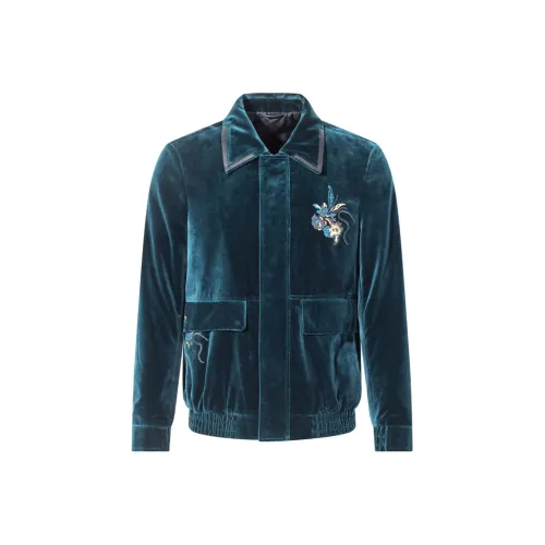 ANDREW MACKENZIE Jackets Coats Men's Blue