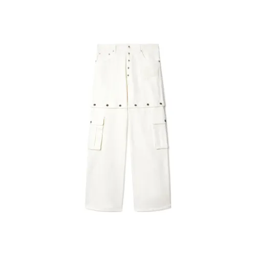 Off 90s Logo Patch Mid Rise Jeans