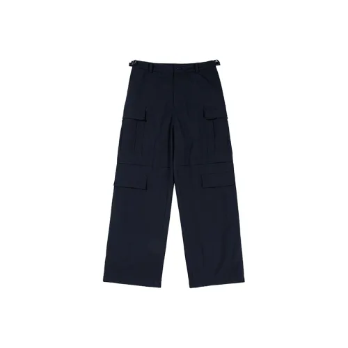 COUNTRY MOMENT Cargo Pants Unisex Navy Blue