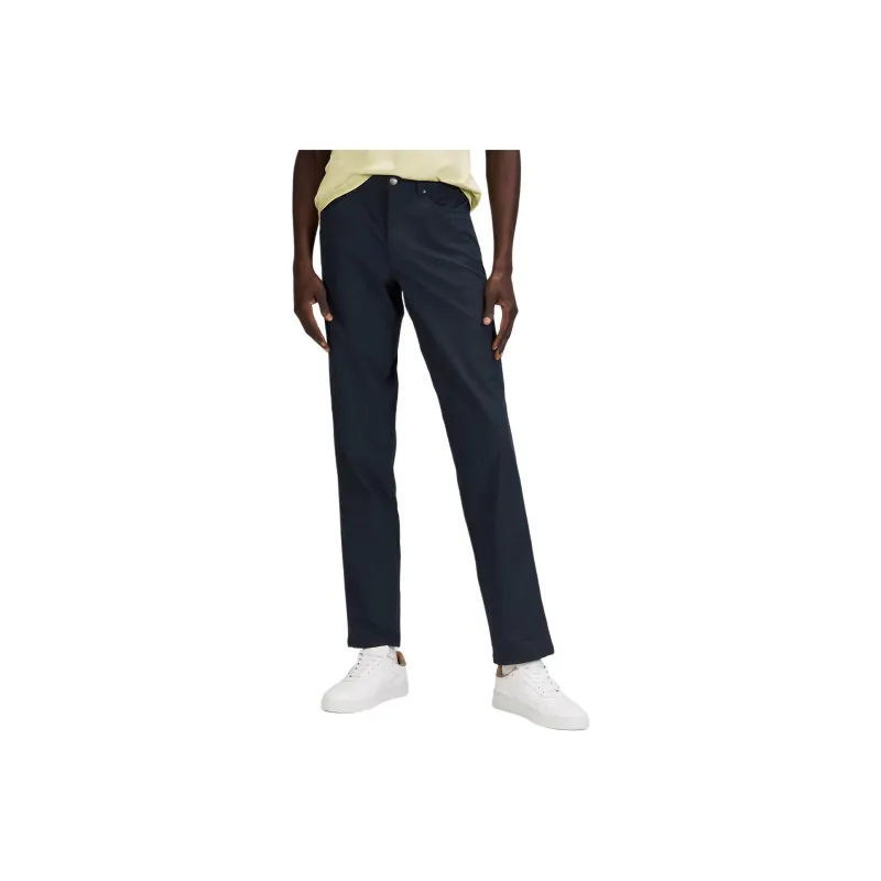 Lululemon ABC Classic-FitWarpstreme™ Casual Pants 34' Men's Marine Blue-0